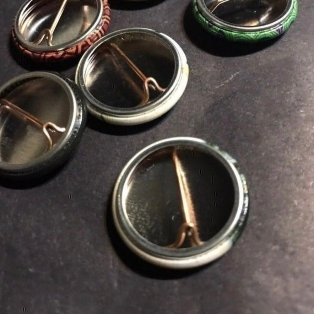5 Hank Williams Jr Button Badge Set - Picture 5 of 6